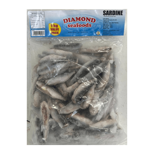 Diamond seafoods with Sardine Frozen