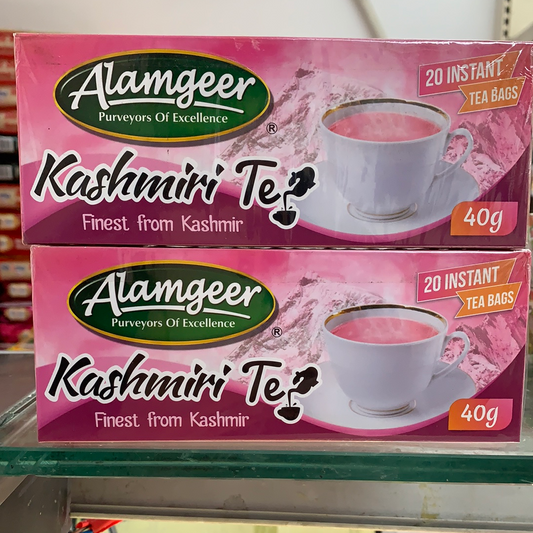 Pink Kashmiri tea